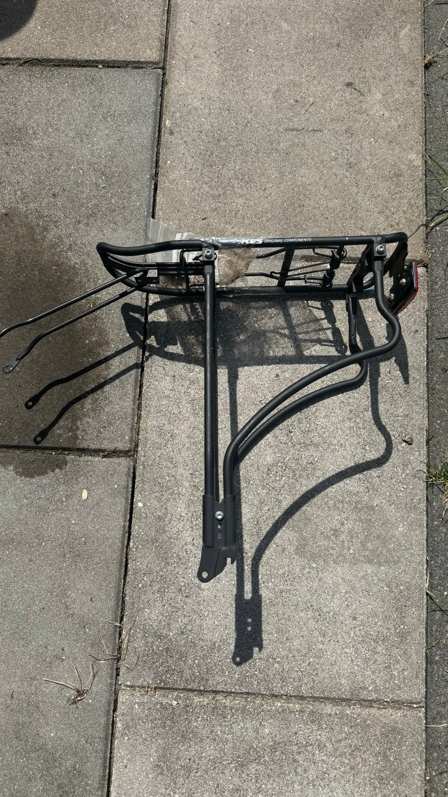 Stevige fietsendrager voor achterop de fiets, Ophalen, Gebruikt