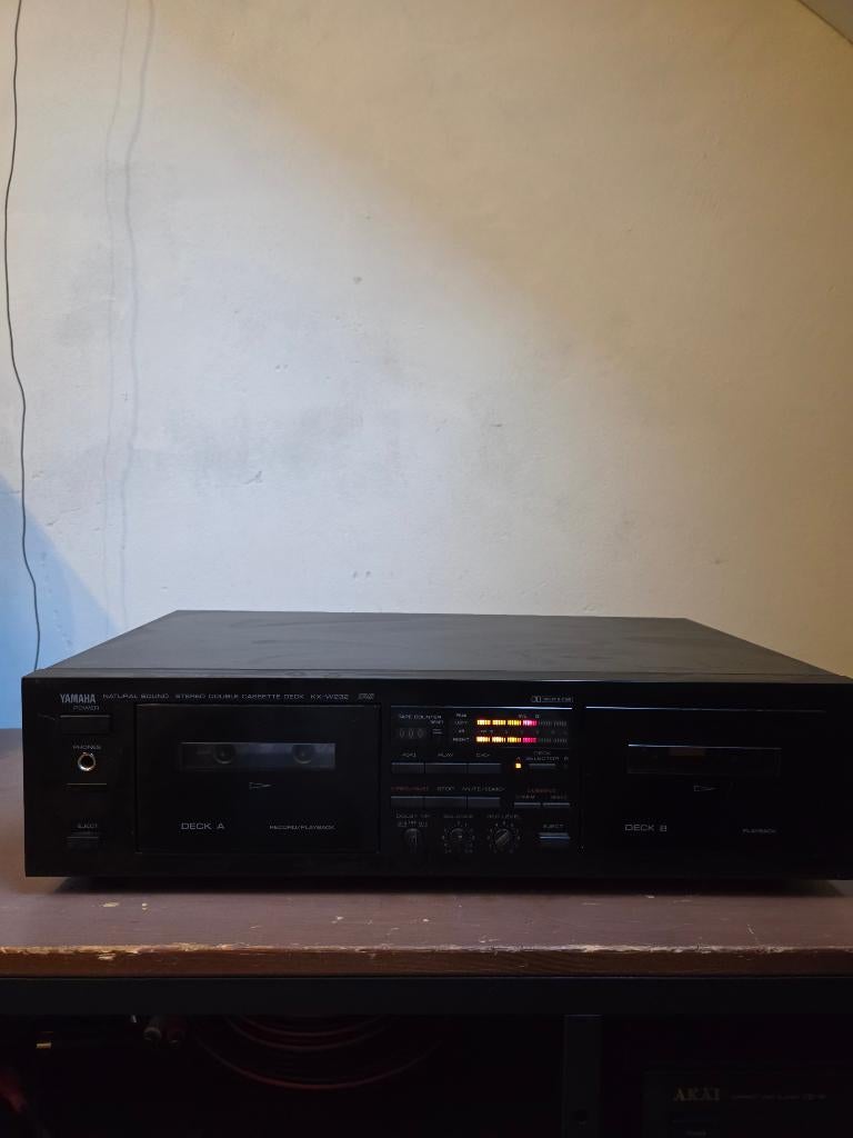 Yamaha Double Cassettedeck KX-W232, Ophalen of Verzenden, Dubbel, Overige merken