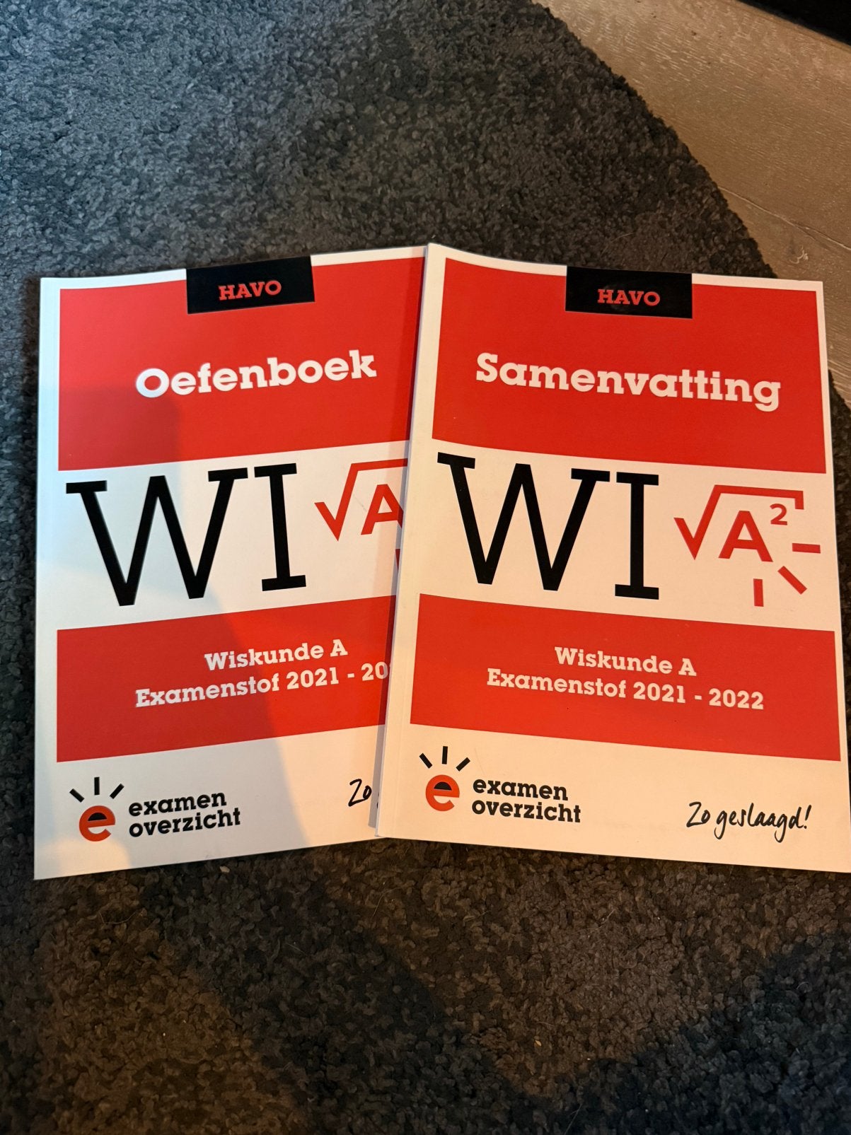 Examenoverzicht Wiskunde A oefenboek & samenvatting, Ophalen of Verzenden, Zo goed als nieuw, HAVO