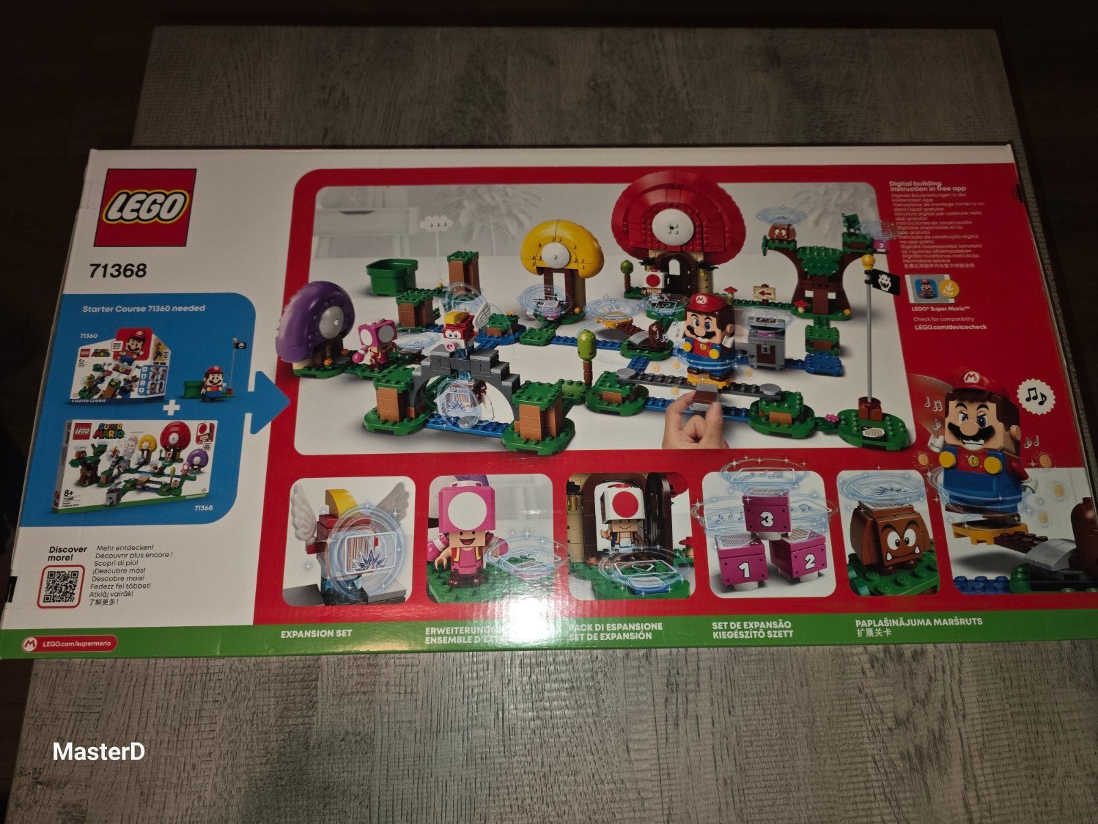 LEGO Super Mario 71368 Toad's Schatzoektocht Uitbreidingsset, Inclusief instructies, Lego, Ophalen of Verzenden, Zo goed als nieuw