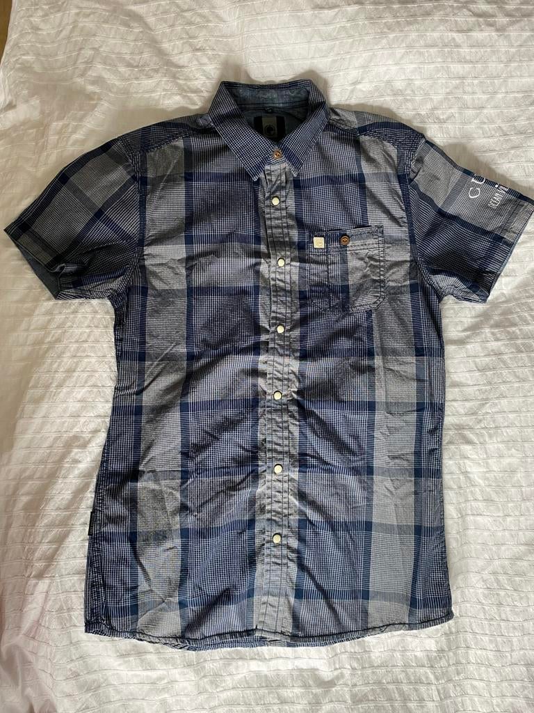 Luxe Nieuw Overhemd met korte mouwen, maat M, Kleding | Heren, Overhemden, Ophalen of Verzenden, Nieuw, Blauw, Halswijdte 39/40 (M)