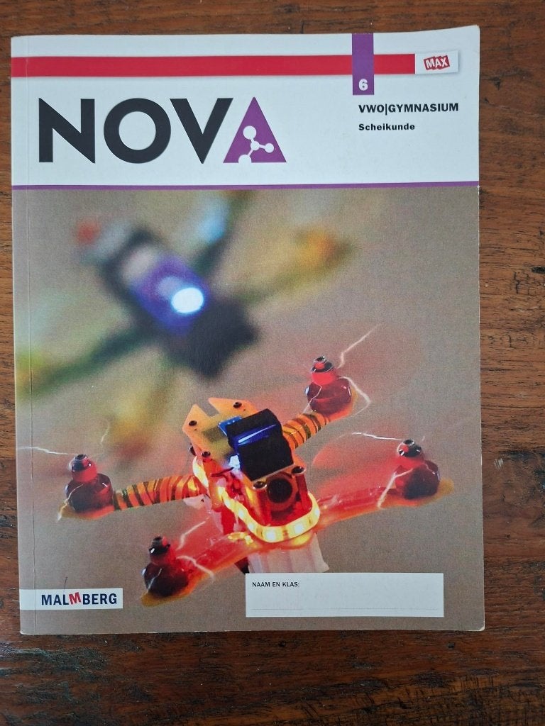 Nova Scheikunde 6 VWO / Gymnasium Leeropdrachtenboek, VWO, Scheikunde, Malmberg, Ophalen of Verzenden