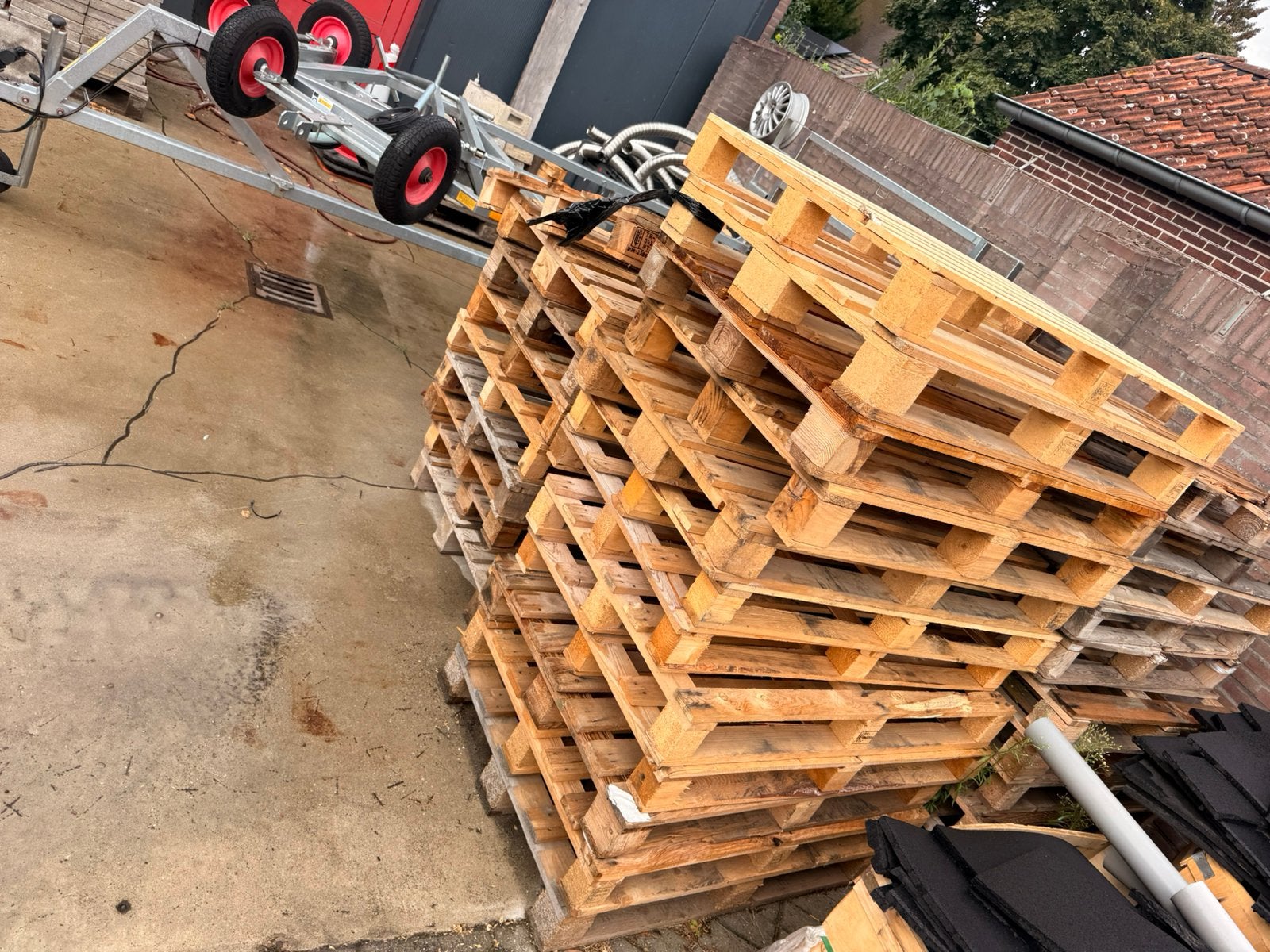 Pellet ophalen, Minder dan 25 mm, Ophalen of Verzenden, Zo goed als nieuw, Pallet