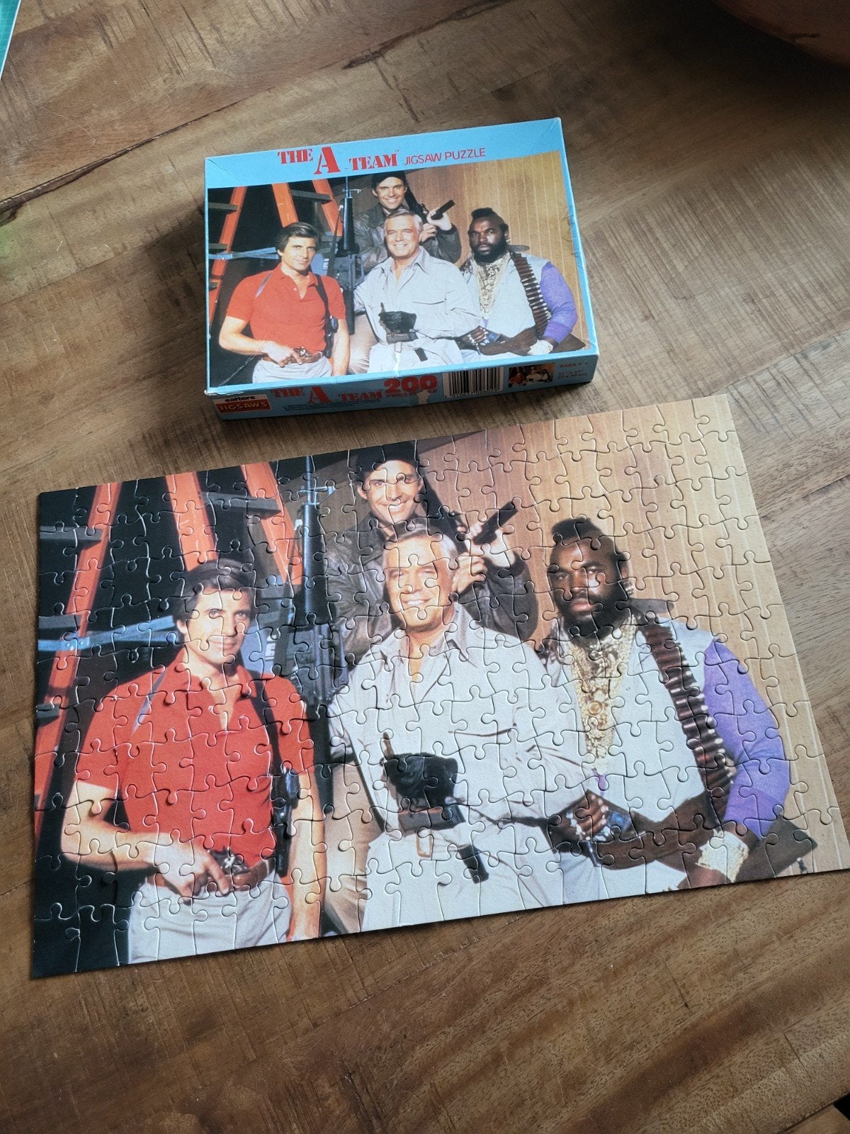 The A-Team Legpuzzel 200 stukjes - Compleet, Kinderen en Baby's, Speelgoed | Kinderpuzzels, Ophalen of Verzenden