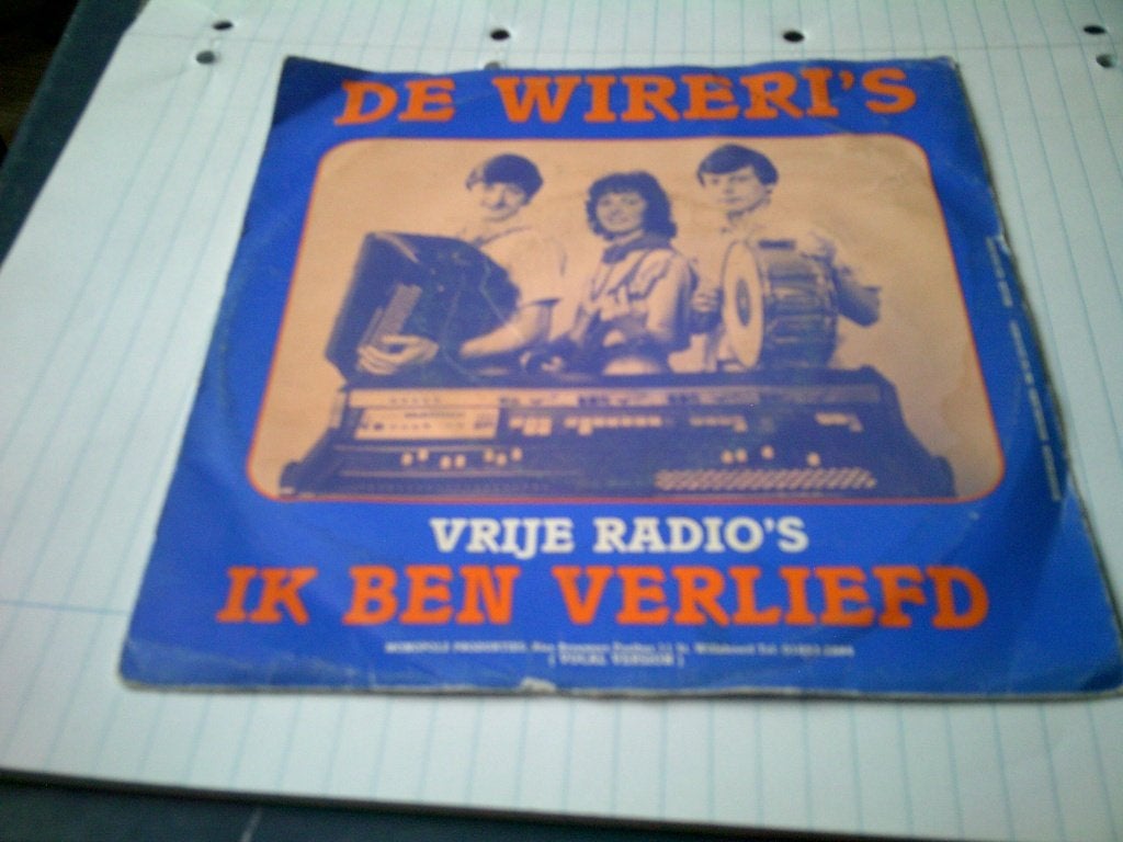 DE WIRERI ' S IK BEN VERLIEFD - VRIJE RADIO ' S, 7 inch, 1980 - 1989, Ophalen of Verzenden, Levenslied of Smartlap