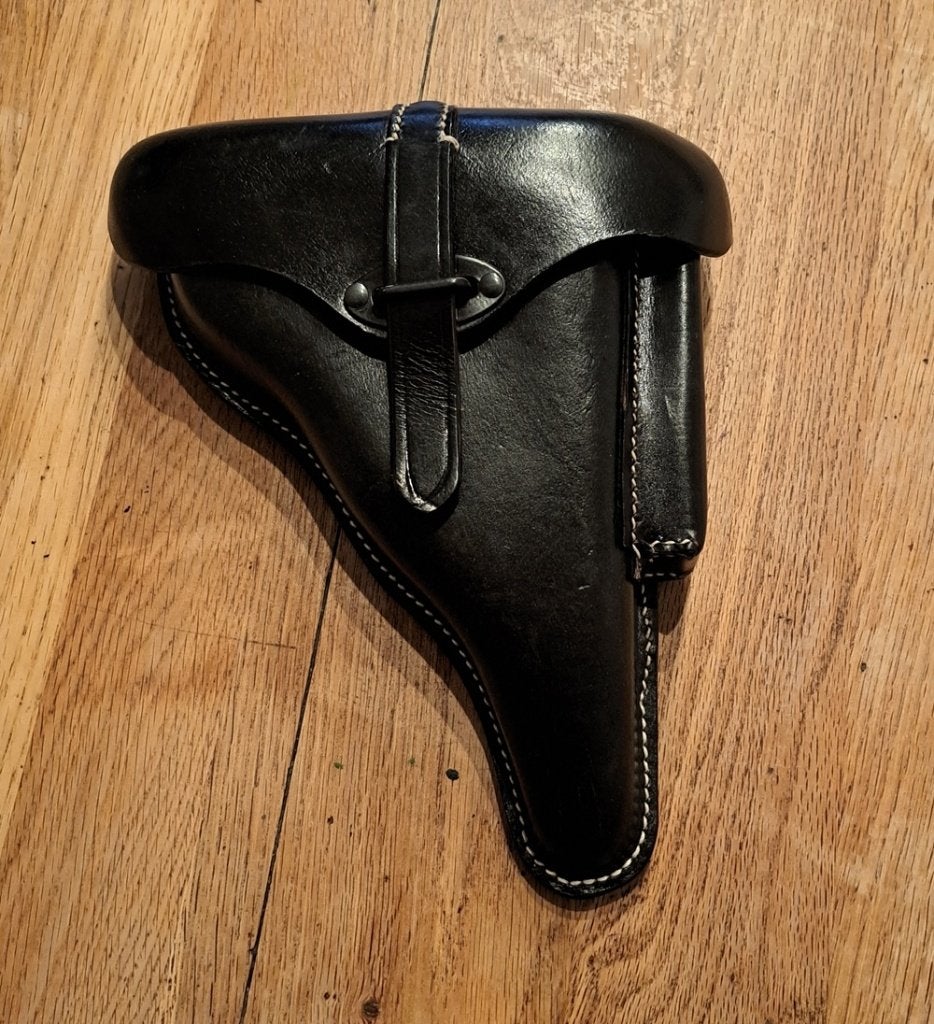 Duitse Wehrmacht P38 Pistool Holster, Verzenden, Landmacht, Duitsland, Kleding of Schoenen