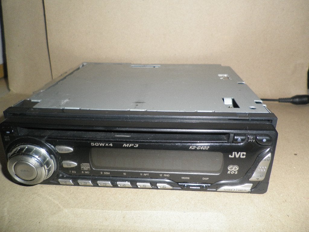 JVC autoradio / CD speler type KD-G402 4 x 50 watt, Ophalen of Verzenden, Gebruikt