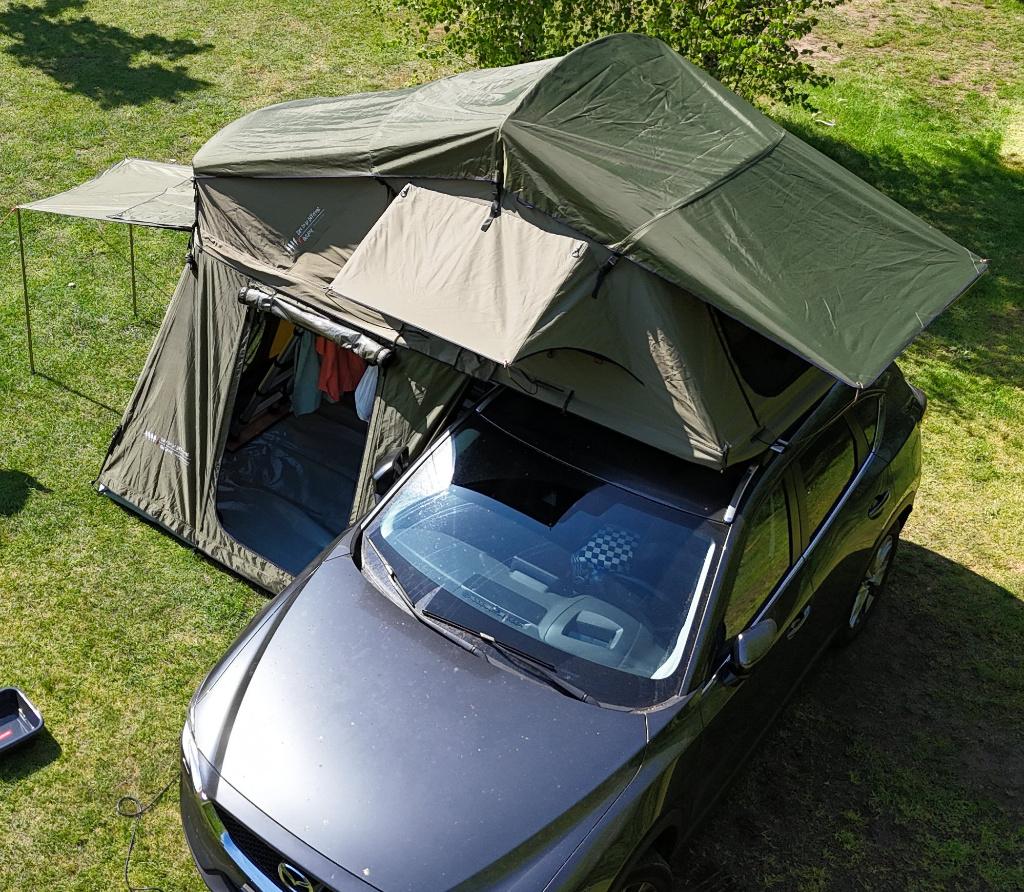 Daktent Dare To Be Different 140L, Caravans en Kamperen, Tenten, Ophalen, Zo goed als nieuw, Tot en met 2