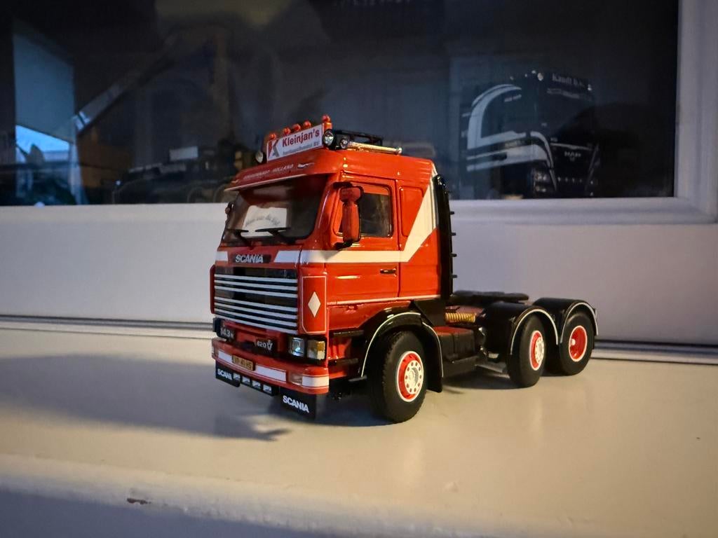 Wsi Scania 143 6x2 Kleinjan’s, Ophalen of Verzenden, Nieuw, Bus of Vrachtwagen, Wsi