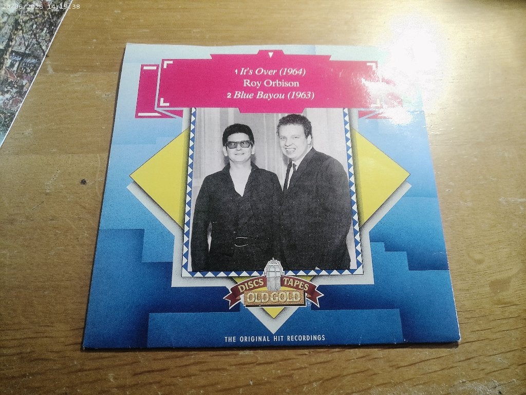 Roy Orbison - It's over / Blue Bayou OLD GOLD, Cd's en Dvd's, Vinyl Singles, Complilatie, Ophalen of Verzenden, Gebruikt, Pop