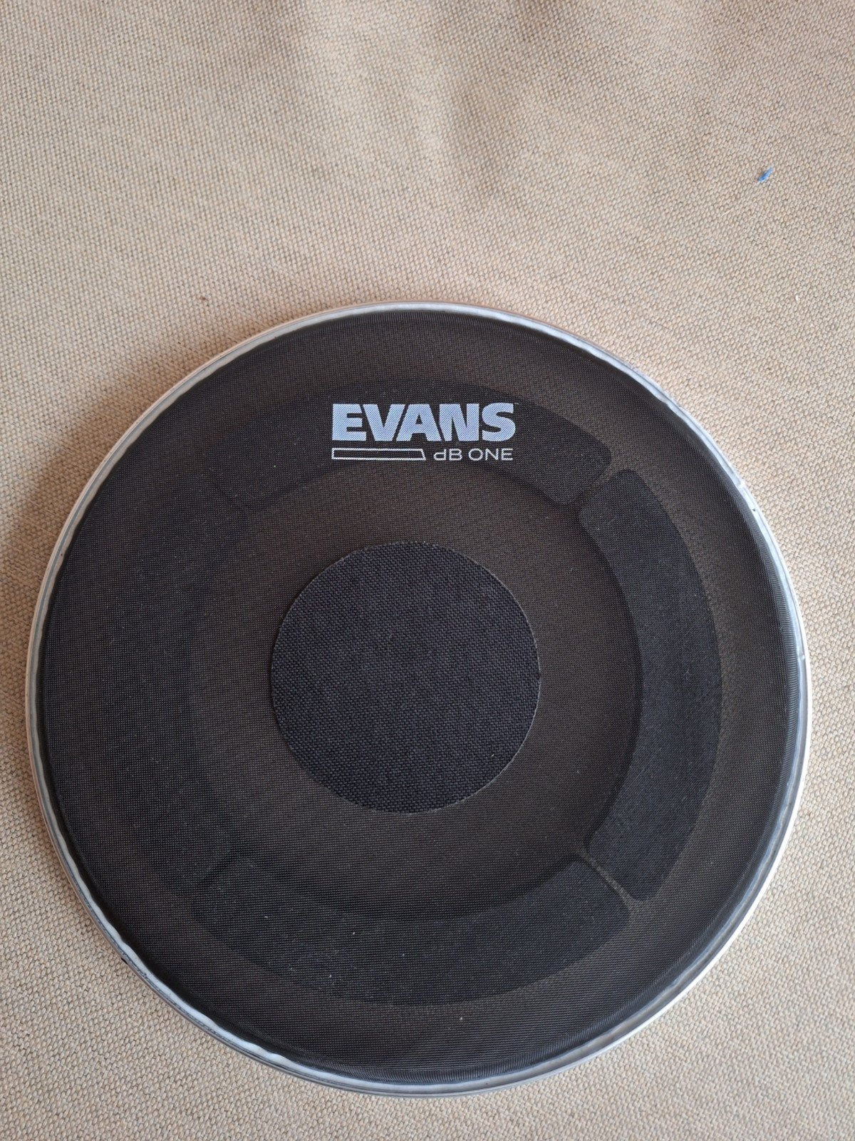 Evans dB One Mesh Drumvel 10 inch - Stil oefenen, Muziek en Instrumenten, Ophalen of Verzenden, Zo goed als nieuw, Overige merken