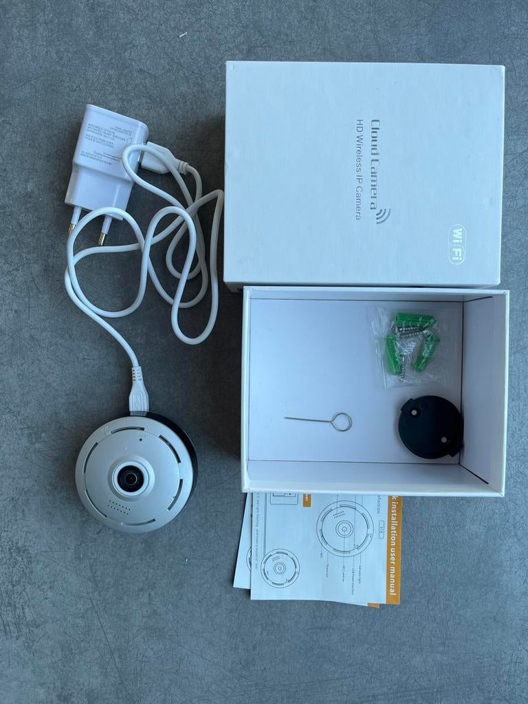 Cloud Camera HD Draadloze IP Camera WiFi, Ophalen of Verzenden, Zo goed als nieuw, Binnencamera
