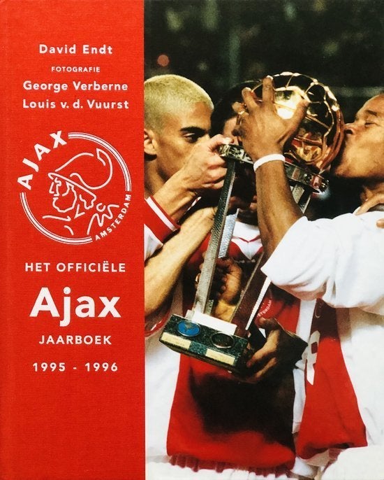 voetbalboek- Het officiele Ajax jaarboek 1995-1996, Boeken, Ophalen of Verzenden, Zo goed als nieuw, Balsport