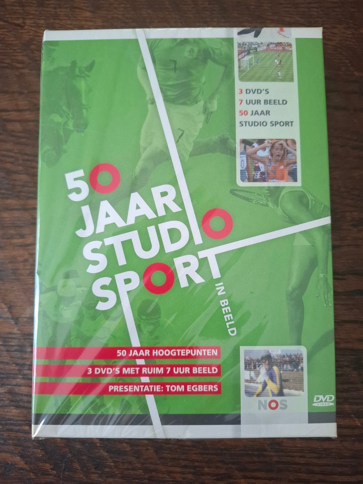 NOS Studio Sport 50 Jaar DVD Boxset - Nieuw in verpakking, Alle leeftijden, Ophalen of Verzenden, Nieuw in verpakking, Documentaire