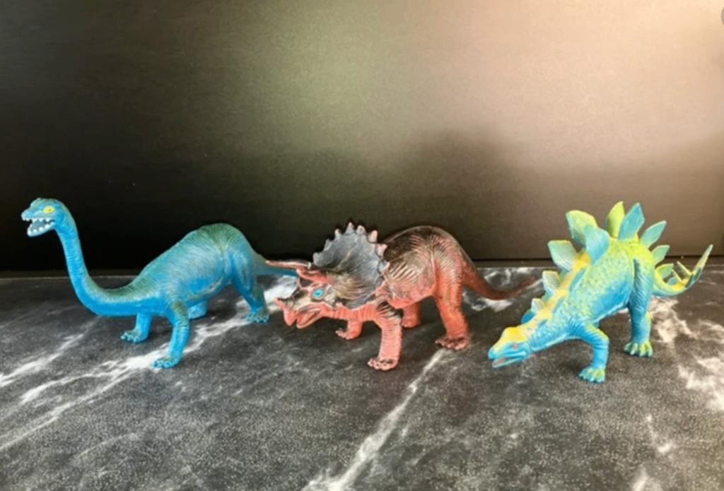 Vintage Dinosaurussen uit 1987, Ophalen of Verzenden, Zo goed als nieuw