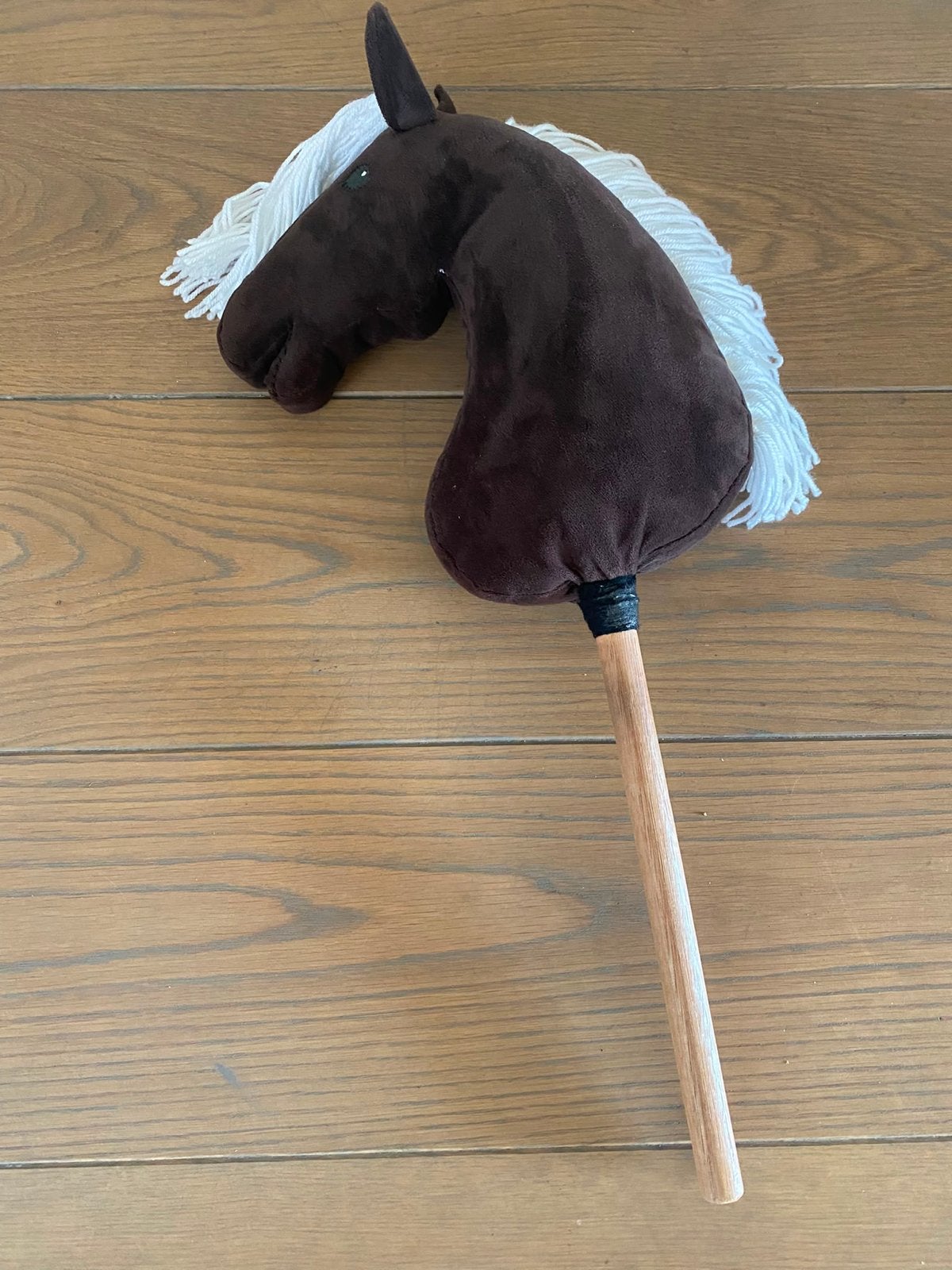 Hobby Horse met hoofdstel en halster - Bruin met wit, Ophalen of Verzenden, Gebruikt, Jongen of Meisje