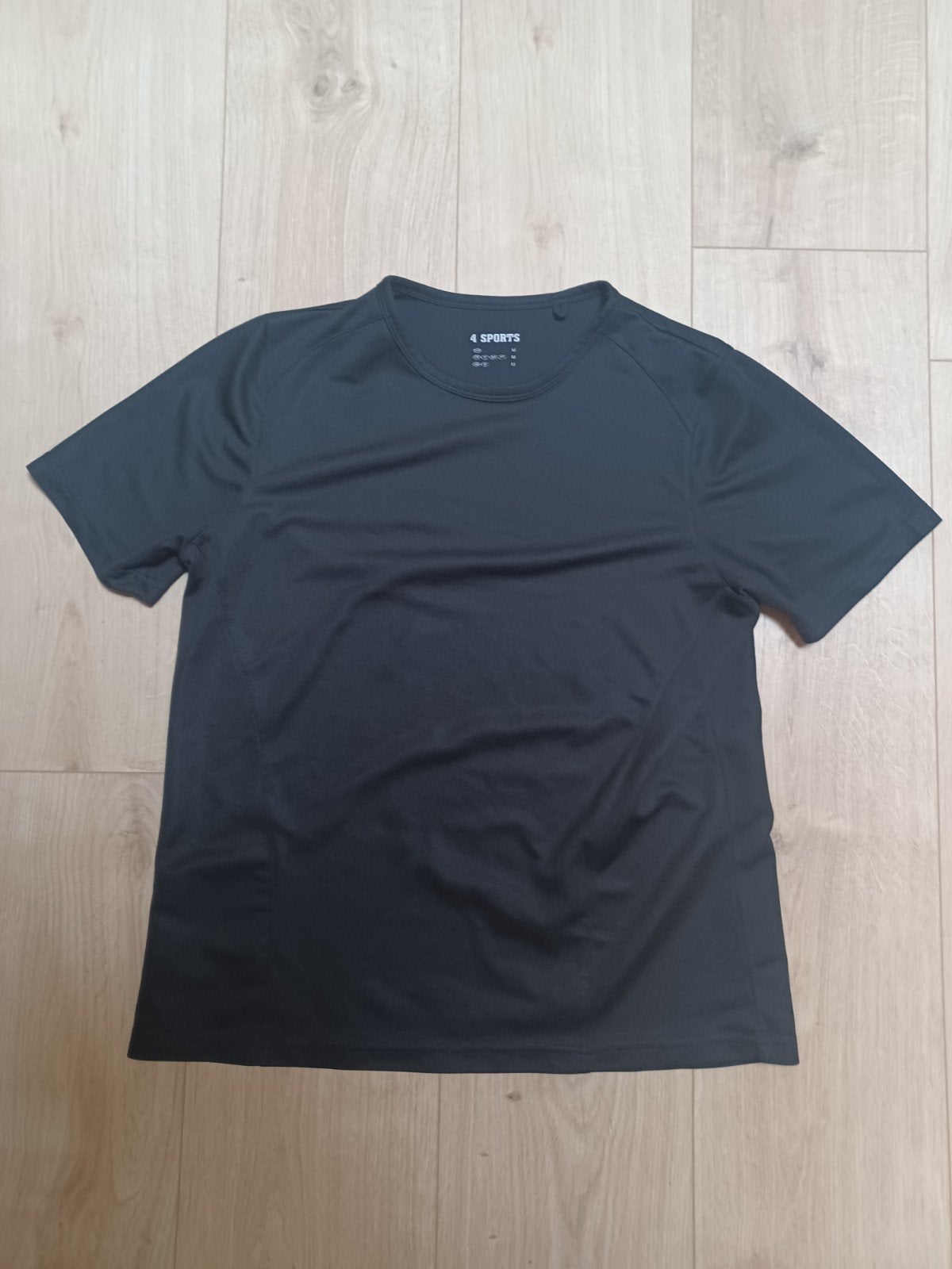 4 SPORTS Zwart Sportshirt Maat M, Ophalen of Verzenden, Gedragen, Zwart