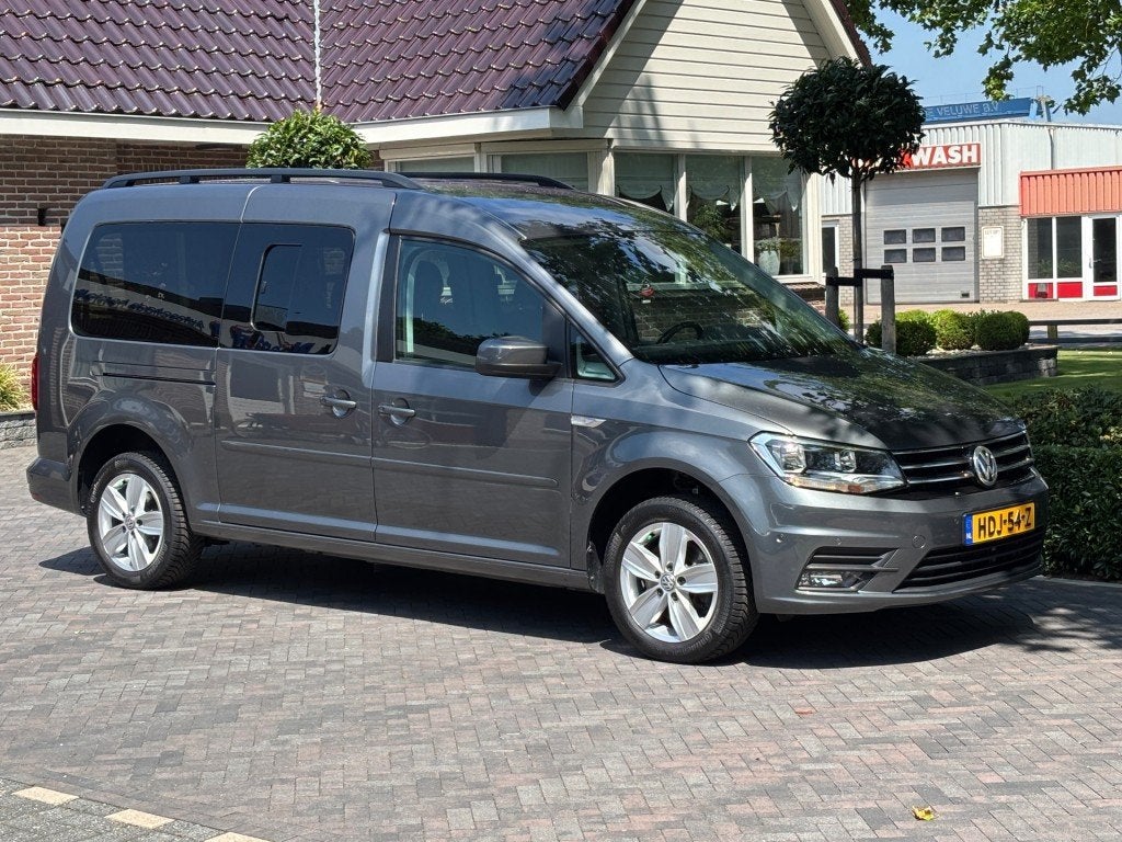 Volkswagen CADDY Maxi 1.4 TSI 125pk DSG Comfortline, Navi, C, 1374 kg, Gebruikt, Met garantie (alle), 7 stoelen