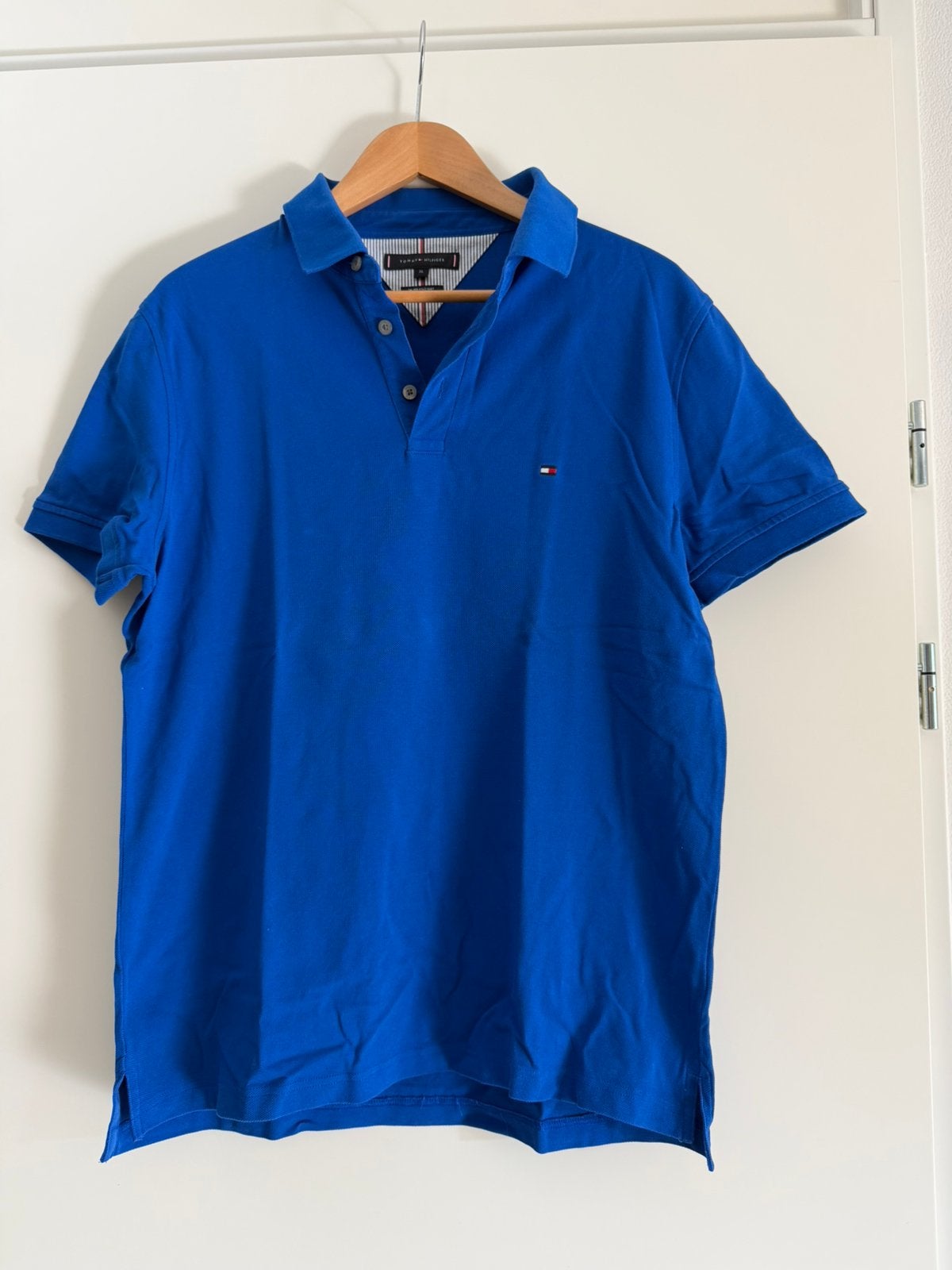 Tommy Hilfiger kleur Blauw Maat XL, Kleding | Heren, Ophalen of Verzenden, Zo goed als nieuw, Maat 56/58 (XL), Blauw