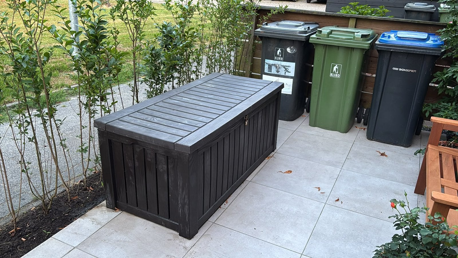 Opbergbox voor tuin(kussens), Ophalen, Zo goed als nieuw
