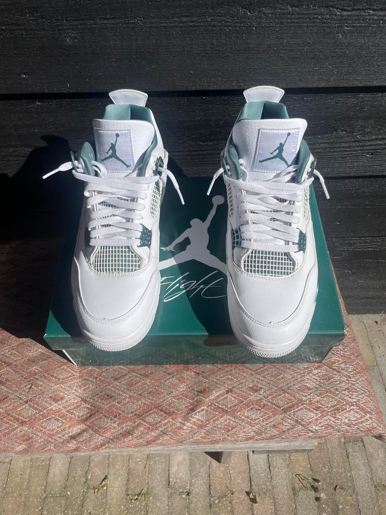 Retro jordan 4 oxidized green, Kleding | Heren, Schoenen, Overige kleuren, Nieuw, Ophalen of Verzenden, Sneakers of Gympen