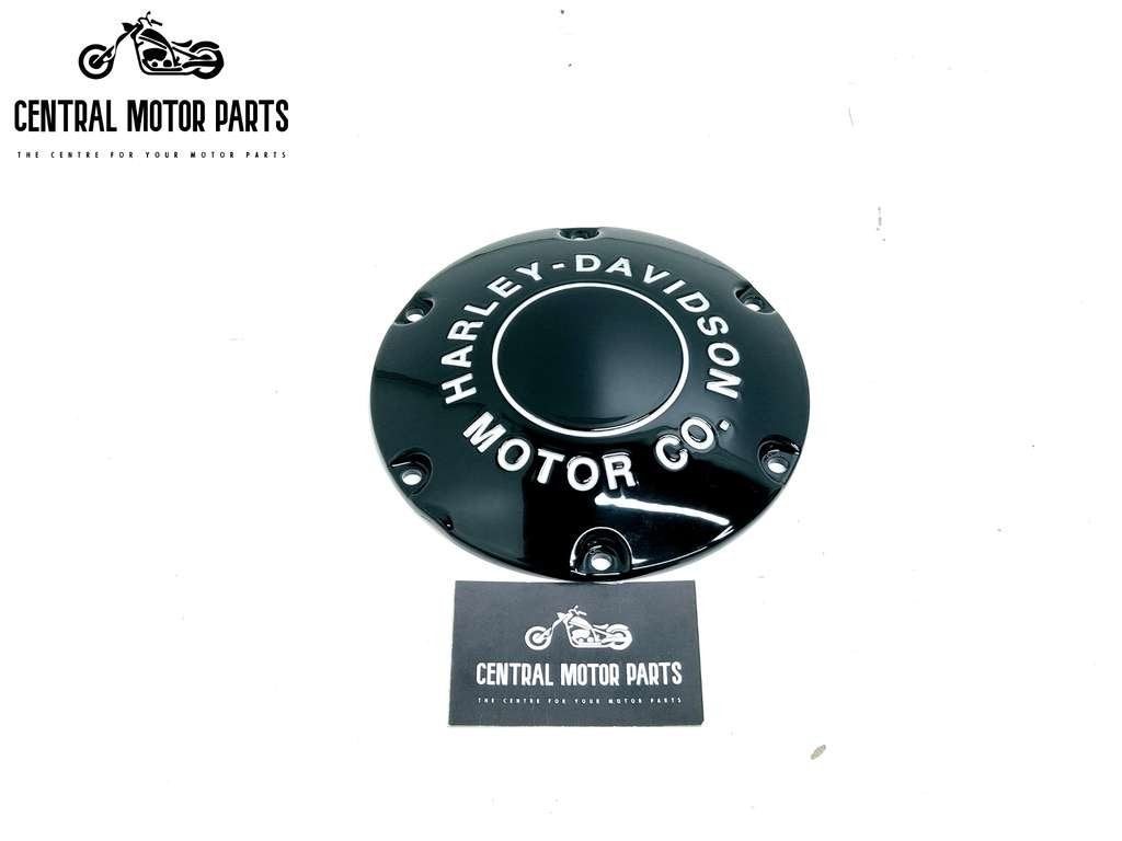 Glans Zwarte HDMC Derby Cover Sportster XL-XR 2004-2022, Niet ingevuld, Niet ingevuld, Nieuw, Ophalen of Verzenden