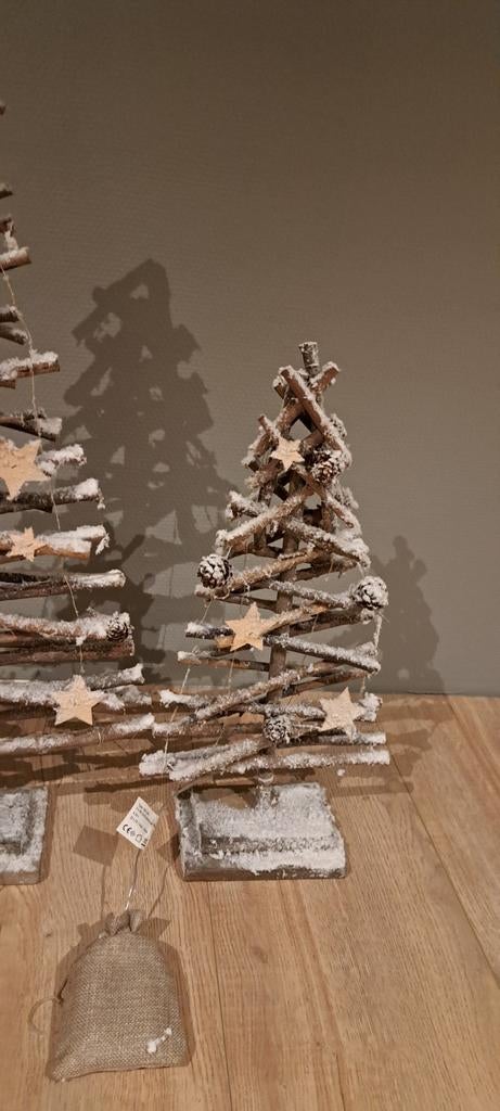 Kerstbomen van hout, Ophalen, Gebruikt