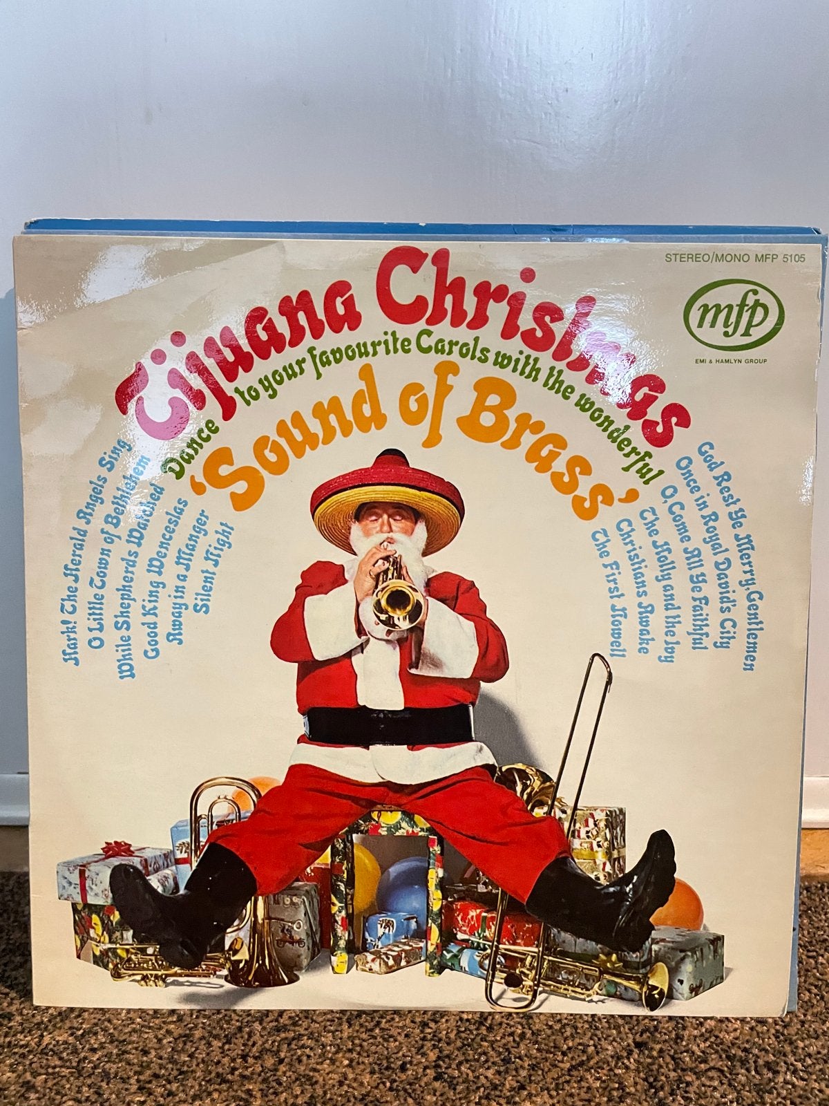 Tijuana Christmas - Sound of Brass LP (Kerstmuziek), LP, Gebruikt, Overige genres, Ophalen of Verzenden