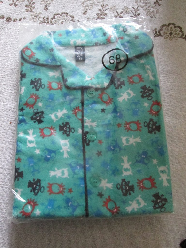 baby pyjama maat 68 flanel NIEUW, Ophalen, Nieuw, Jongetje of Meisje, Nacht- of Onderkleding