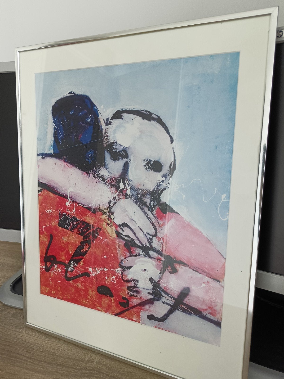 Ingelijste poster - Herman brood nr7, Minder dan 50 cm, Ophalen of Verzenden, Zo goed als nieuw, Foto of Poster