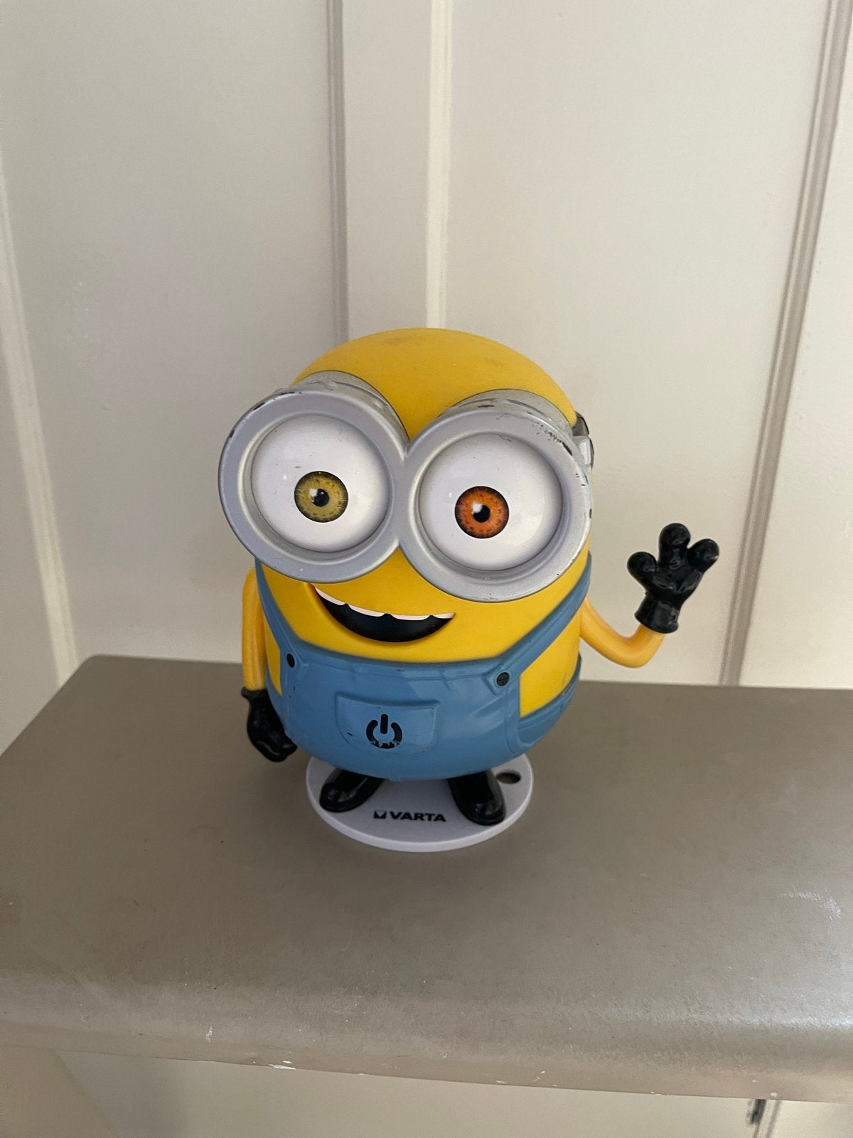 Minion Varta Nachtlampje / Zaklamp, Ophalen of Verzenden, Gebruikt, Jongen of Meisje