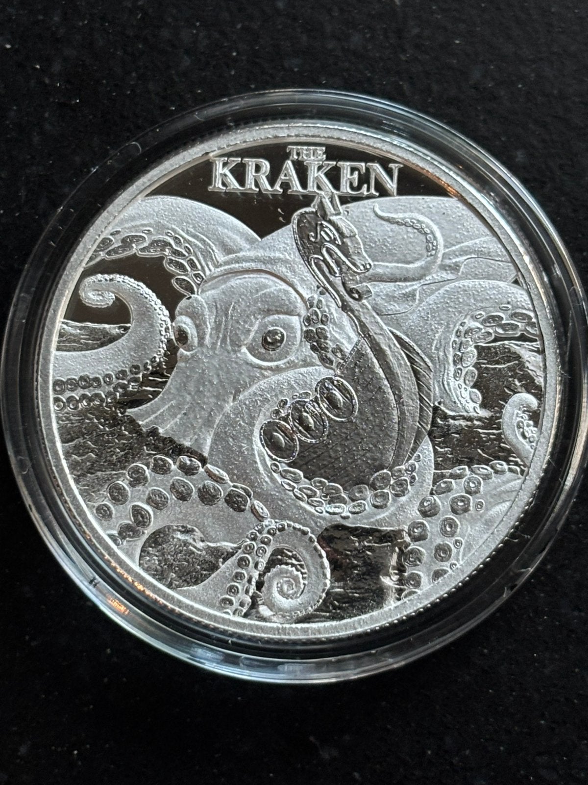 1oz The kraken 2026 - mythical creatures zilver lage oplage, Ophalen of Verzenden, Zilver