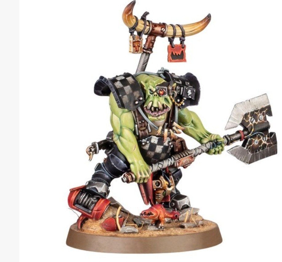 Warhammer 40K Ork Big Mek met Kustom Force Field (Nieuw), Hobby en Vrije tijd, Wargaming, Ophalen of Verzenden, Nieuw, Warhammer 40000