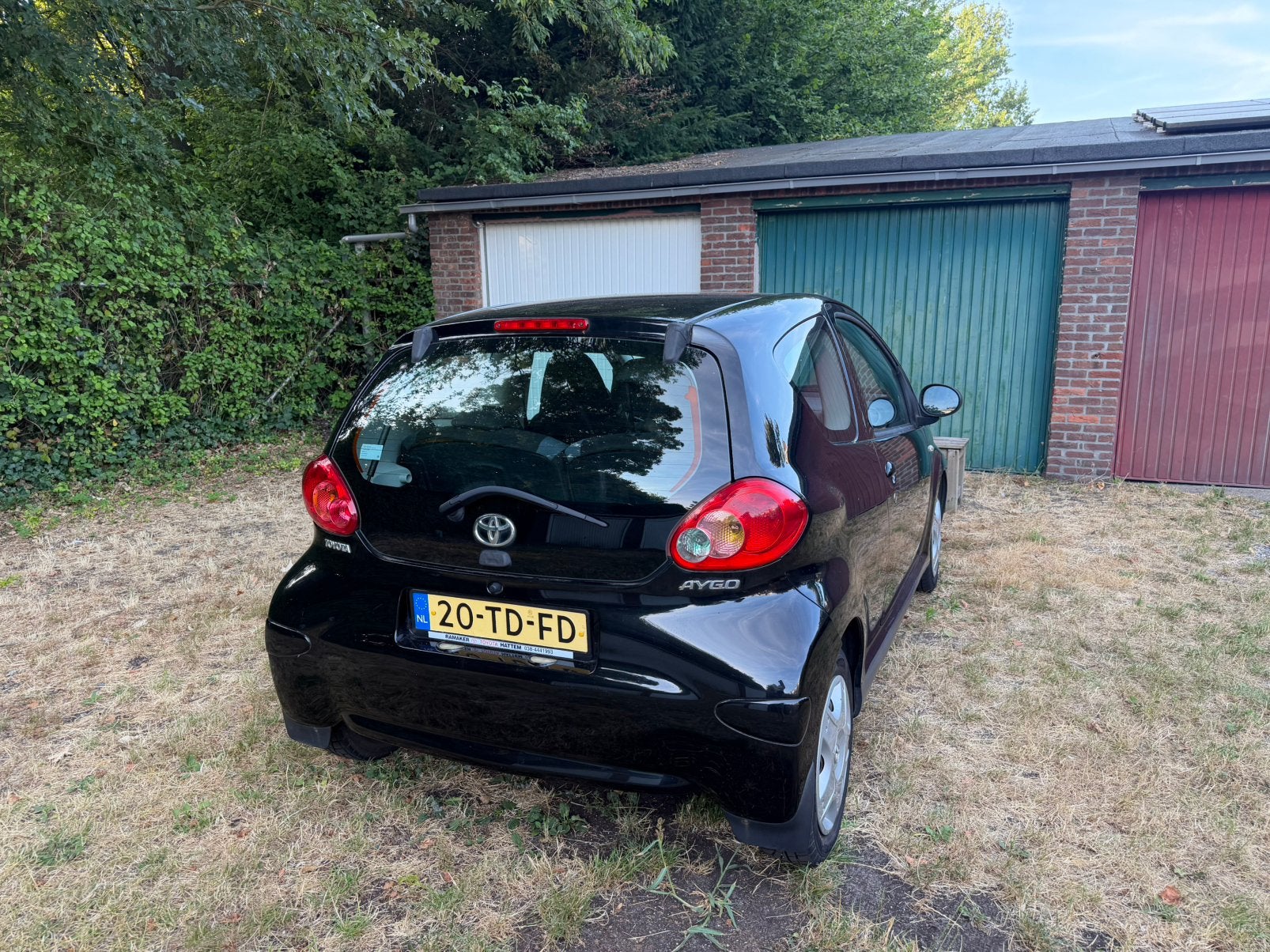 Toyota Aygo 1.0 12V Vvt-i 3DRS MMT 2006 Zwart, Auto's, Toyota, Voorwielaandrijving, 4 stoelen, Origineel Nederlands, Handgeschakeld