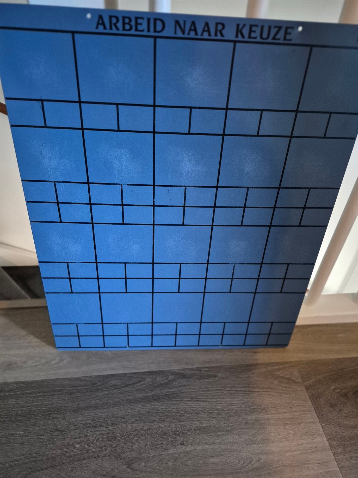 kiesbord met kieskaartjes en plaatjes, Ophalen of Verzenden, Gebruikt