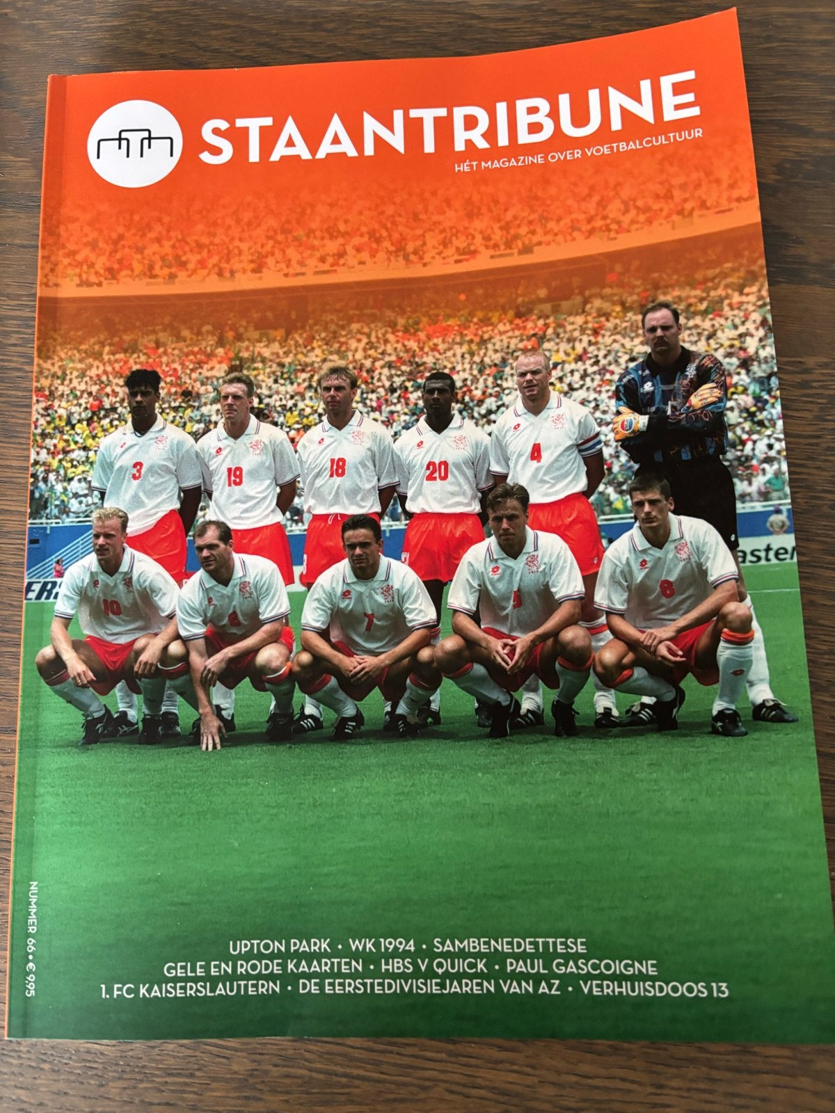 Staantribune Magazine - Voetbalcultuur WK 1994, Boeken, Verzenden, Zo goed als nieuw, Sport en Vrije tijd