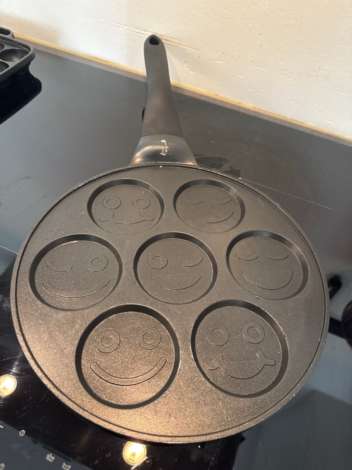 Pancake pan (smileys), 4 liter of meer, Ophalen, Gebruikt, 3 snelheden of meer