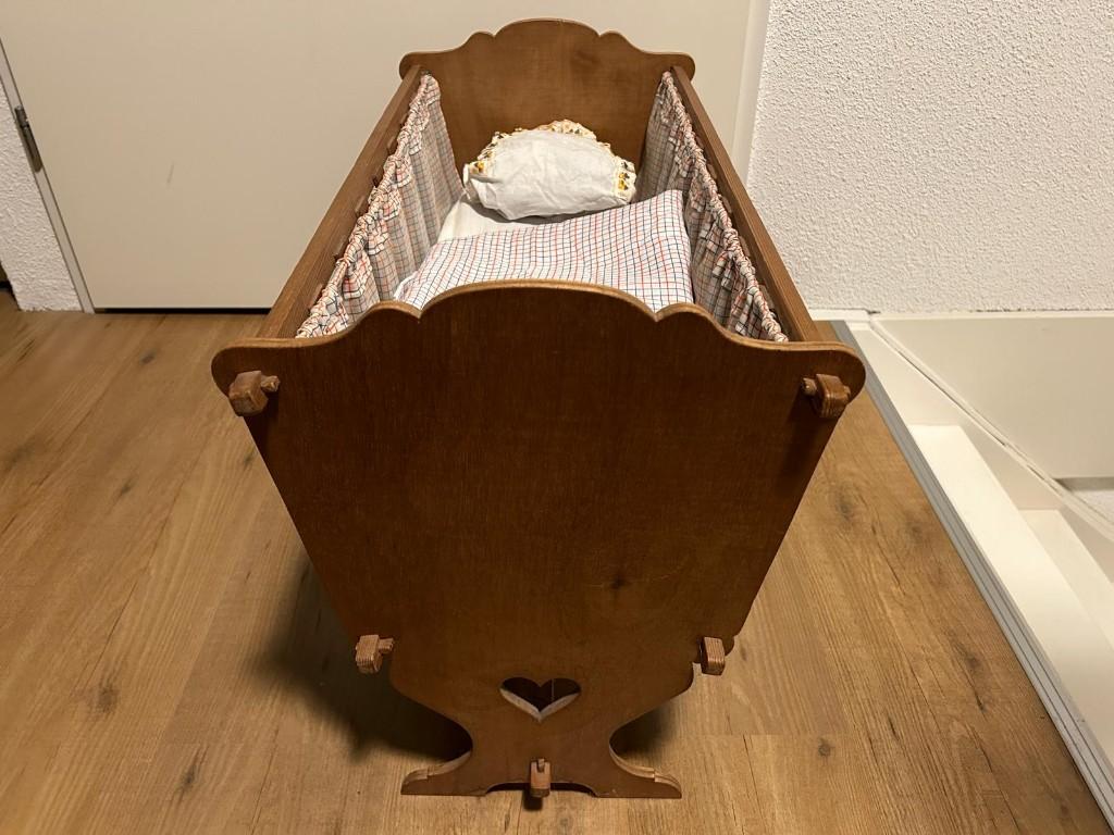 Retro poppenwieg, Kinderen en Baby's, Ophalen, Gebruikt, Overige typen