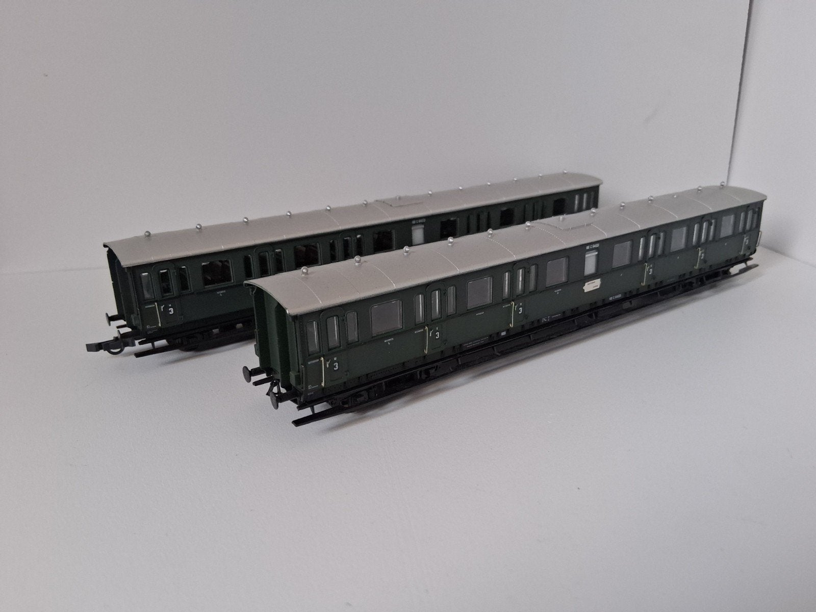 Artitec NS C12C rijtuigen groen, Overige merken, Gelijkstroom, Wagon, Ophalen of Verzenden