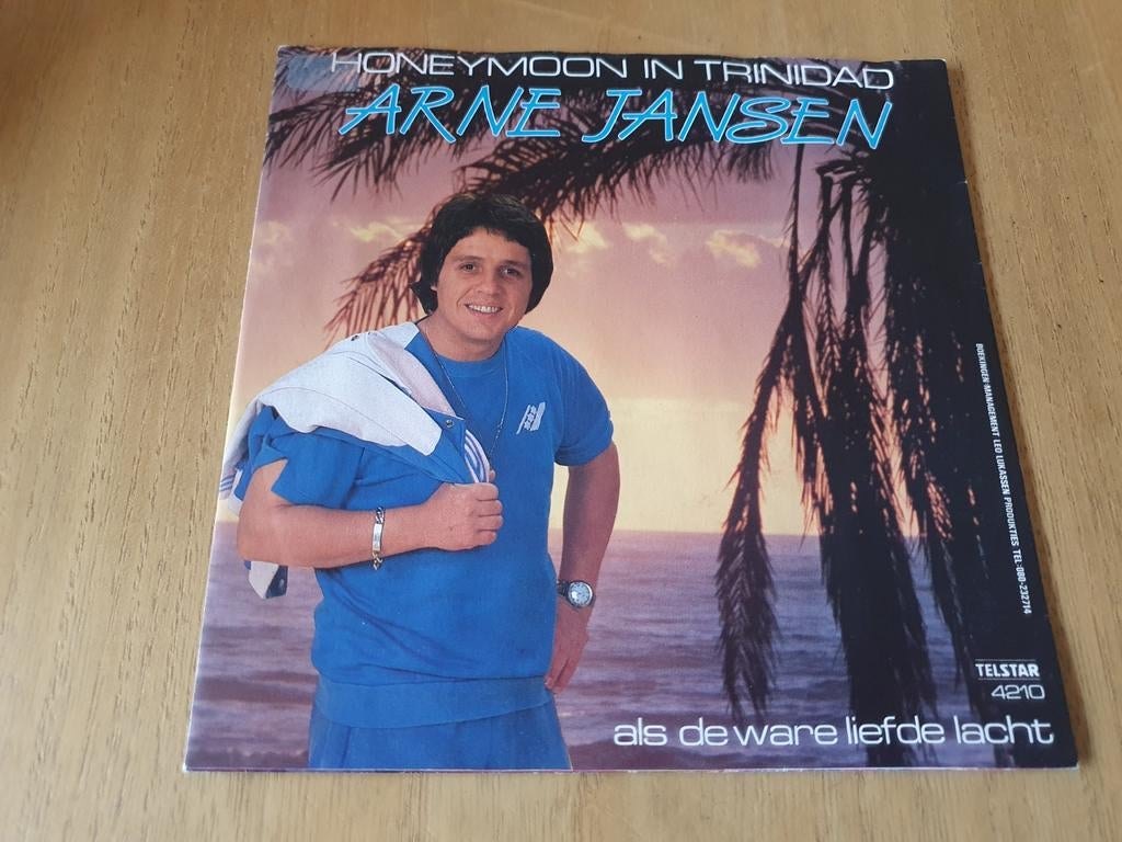 Arne Jansen - Honeymoon in Trinidad ( Piraten ) Telstar, Ophalen of Verzenden, Zo goed als nieuw, Overige formaten, Levenslied of Smartlap