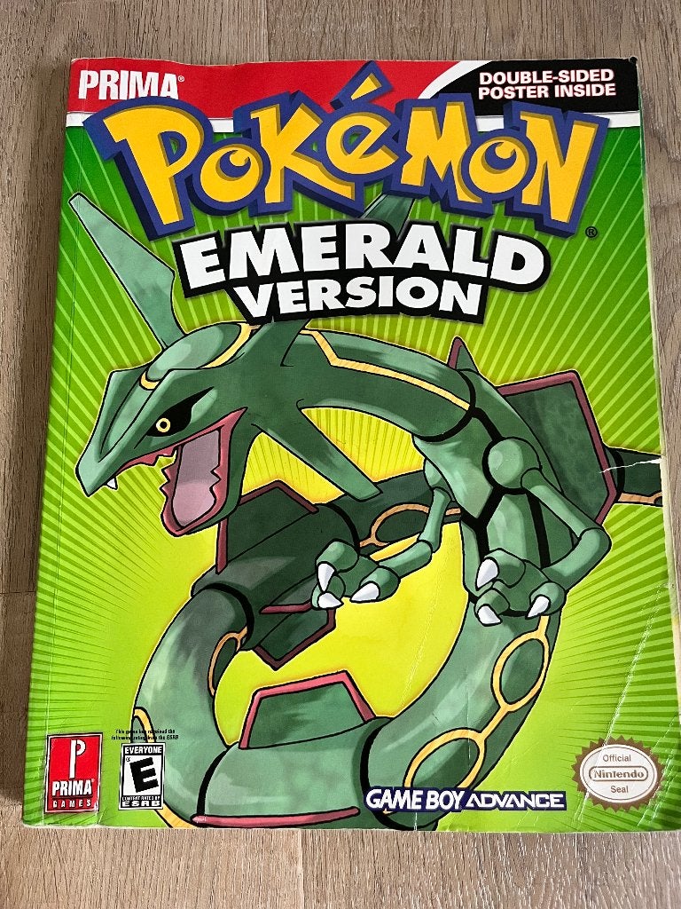 Pokémon Emerald Version Prima Official Game Guide, Gebruikt, 1 speler, Ophalen of Verzenden, Role Playing Game (Rpg)