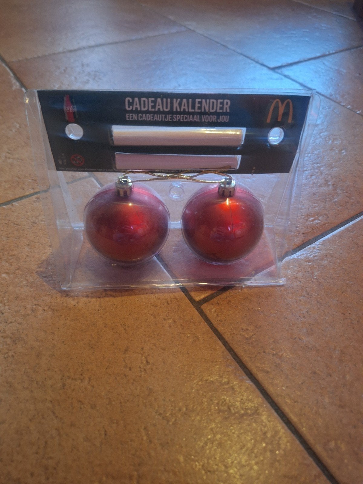 McDonald's kerstballen met krijtjes, Diversen, Ophalen of Verzenden