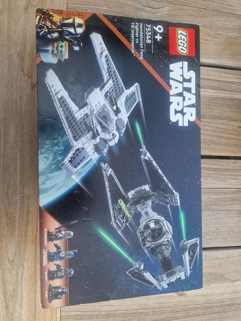 LEGO Star Wars 75348 Mandalorian Fang Fighter vs TIE, Ophalen of Verzenden, Nieuw, Overige merken