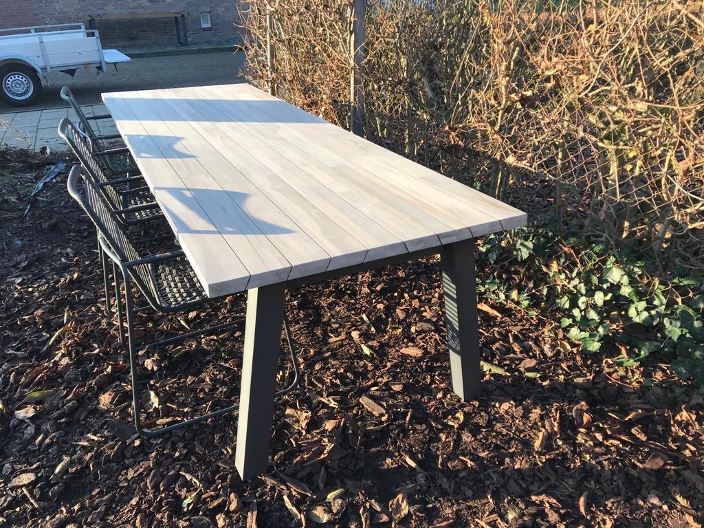 Nieuw - 4 Seasons Outdoor Derby Teakhout tuin tafel 240 cm, Ophalen of Verzenden, Rechthoekig, Teakhout