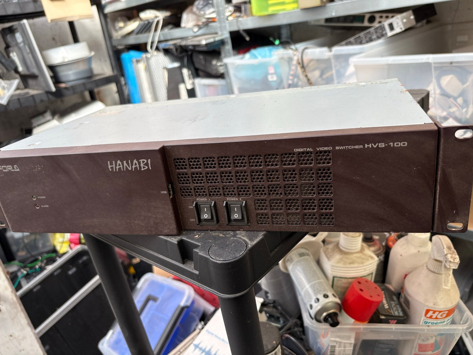 Hanabi HVS-100 Digitale Video Switcher, Ophalen, Gebruikt, Video