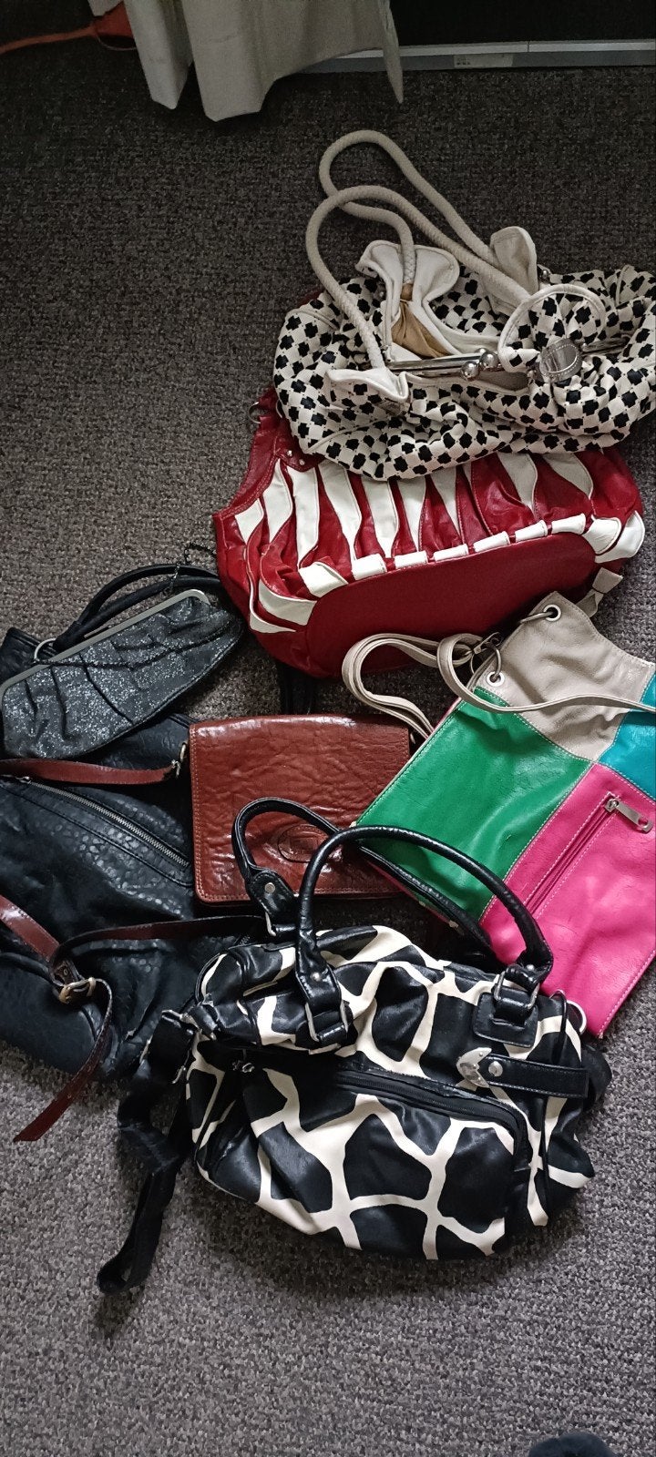 handtassen, Sieraden, Tassen en Uiterlijk, Tassen | Damestassen, Ophalen of Verzenden, Gebruikt, Overige kleuren, Handtas