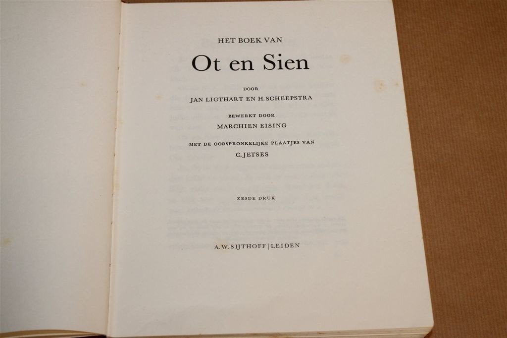 Het Boek van Ot en Sien — Jetses Illustraties 1973, Boeken, Prentenboeken en Plaatjesalbums, Ophalen of Verzenden, Gelezen