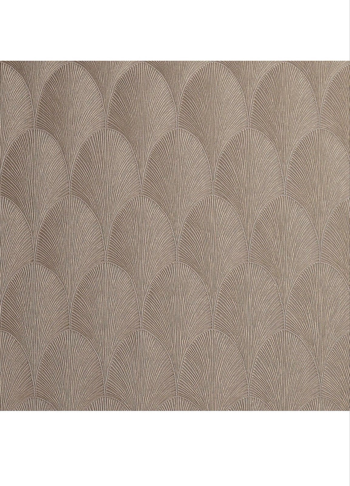 Casamance Textures Métalliques Tourmaline Behang, Huis en Inrichting, Stoffering | Behang, Bruin, Overige merken, Geometrisch