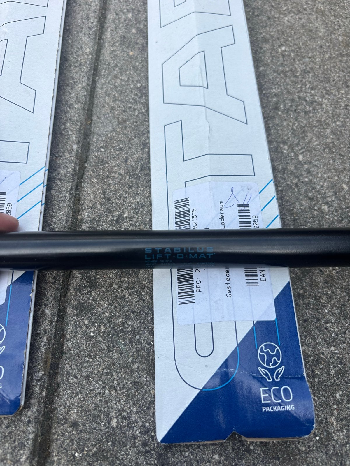Stabilus gasveren 193 mm - nieuw in doos, Ophalen of Verzenden, Nieuw, Achter, Universele onderdelen