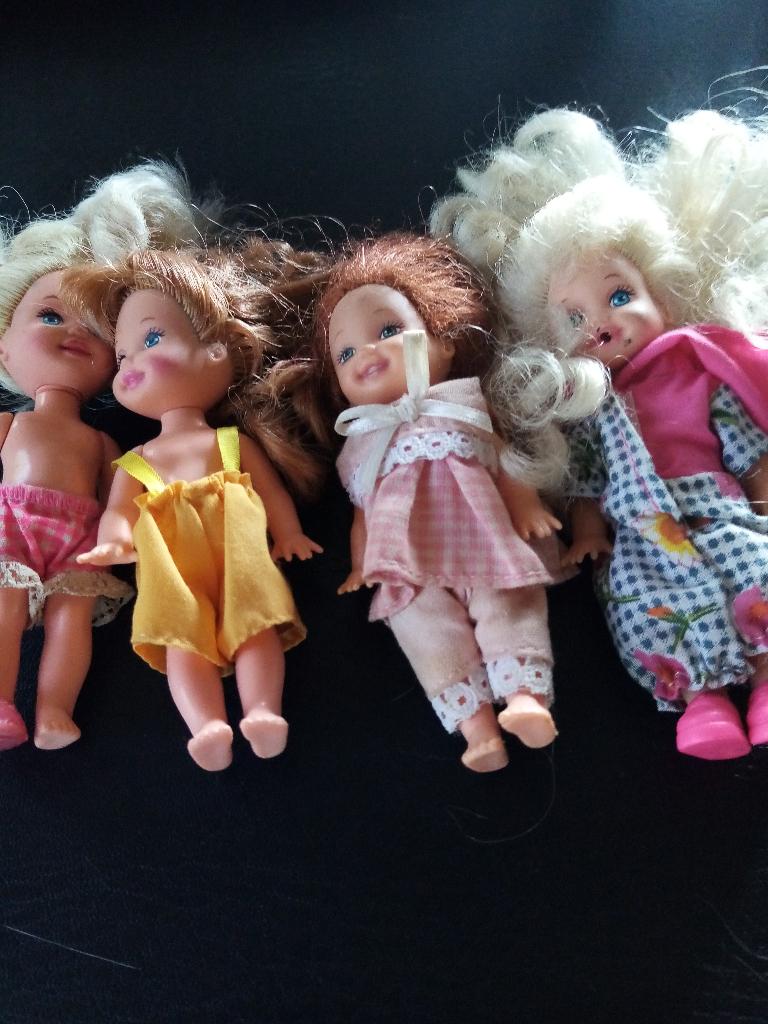 barbie klein poppen Schelly, Ophalen of Verzenden, Gebruikt, Pop